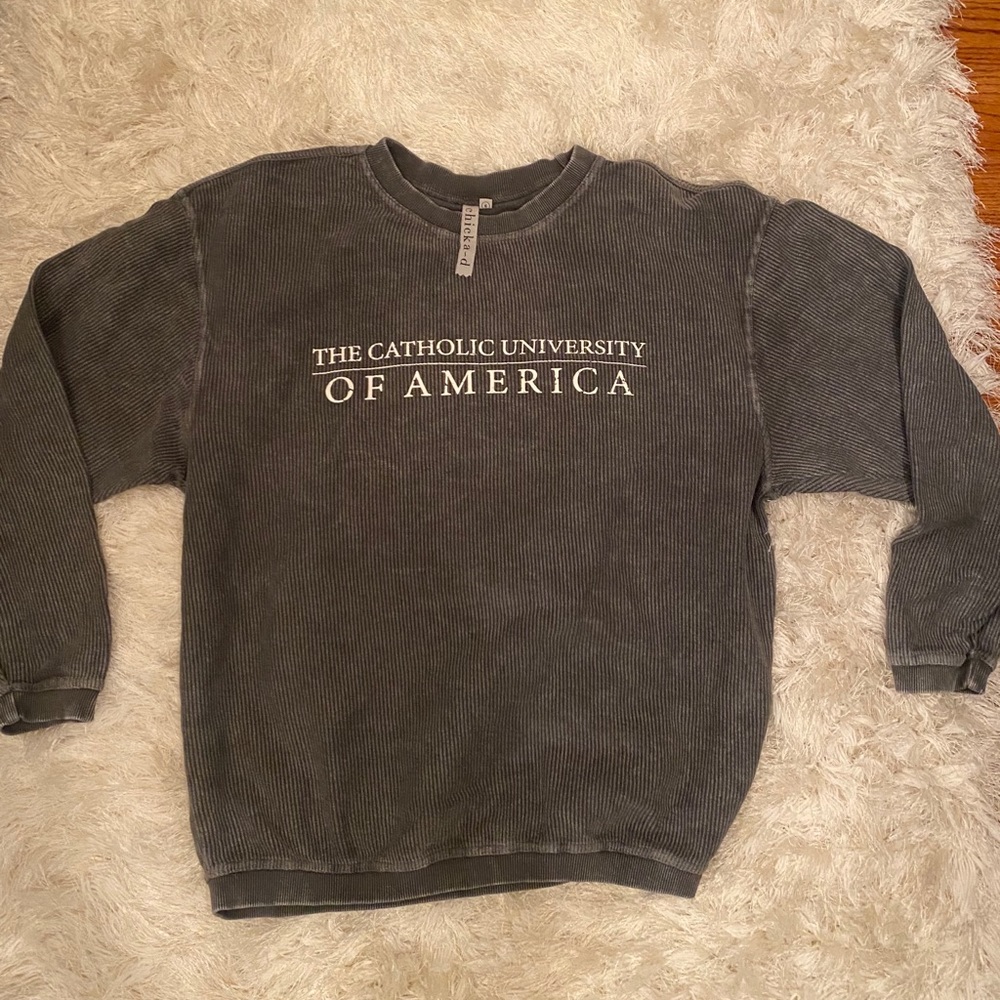 Catholic University crewneck